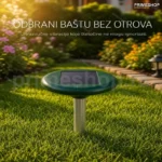 Solarni rasterivač KRTICA, ZMIJA i ostalih štetočina 1+1 GRATIS