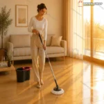 Spin Mop Džoger PROFF Black – Rotirajući Mop sa Ceđenjem