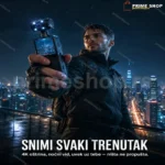 Sportska Kamera 4G Full HD sa Noćnim Vidom i Clip Dizajnom