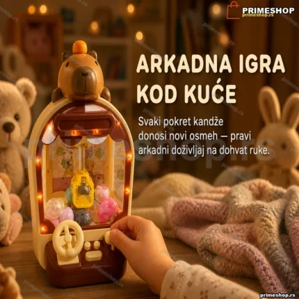Stona mašina sa hvataljkom — motiv kapibare