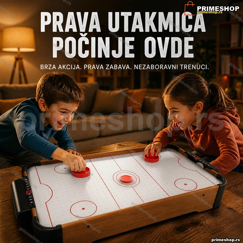 Stoni hokej za decu — kompaktna er-hokej igra 51×31 cm Stoni hokej za decu — kompaktna er-hokej igra 51×31 cm