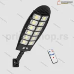 Stubni Solarni Reflektor 150W – Vodootporan IP65 sa Daljinskim Upravljačem