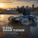 Tenk na Daljinski sa Vodenim Kuglicama i Senzorskim Upravljanjem