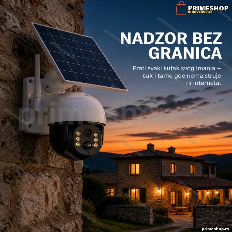 TQ-5 rotirajuća solarna 4G kamera sa iCSee aplikacijom TQ-5 rotirajuća solarna 4G kamera sa iCSee aplikacijom