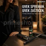 Trostrani komplet za samoodbranu — elektrosoker, sprej i palica