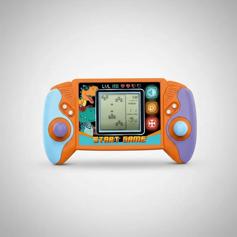 TS retro džojstik konzola sa ugrađenim ekranom TS retro konzola džojstik - u upotrebi