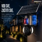 UBOX dvostruka solarna 4G kamera sa rotacijom