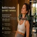 Ultra Masažer za Vrat i Ramena – Bežično Dubinsko Gnječenje