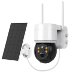 Wi-Fi solarna kamera Q6 sa rotacijom i iCSee aplikacijom - prednja strana