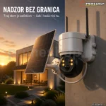 Wi-Fi solarna kamera Q6 sa rotacijom i iCSee aplikacijom