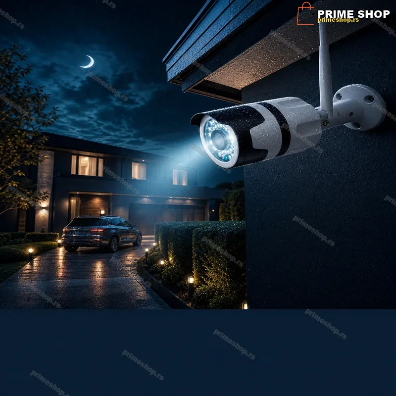 WiFi Smart IP Kamera za Spoljašnju Upotrebu – Nadzor u Realnom Vremenu