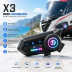 X3 Bluetooth komunikator za moto kacigu sa mikrofonom