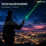 Zeleni Laser Pointer 1000mW – Podesivi Fokus, Domet do 10 km
