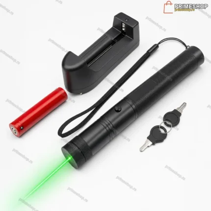 Zeleni Laser Pointer 1000mW – Podesivi Fokus, Domet do 10 km