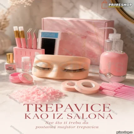 Starter set za nadogradnju trepavica za početnike