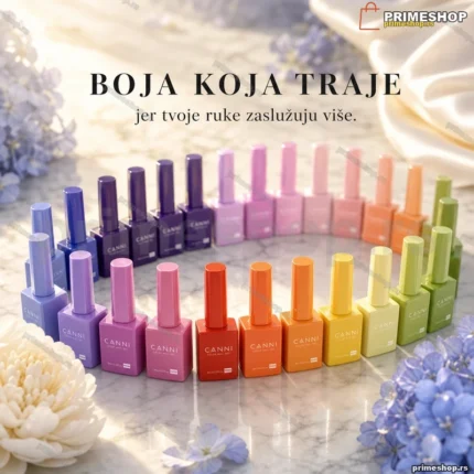 CANNI CC4 set gel lakova — 30 bočica 9 ml, HEMA free