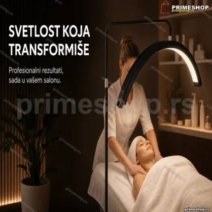 LED podna lampa polumesec HD-M6X 40W sa stativom i daljinskim