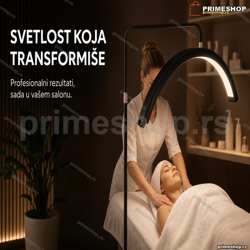 LED podna lampa polumesec HD-M6X 40W sa stativom i daljinskim LED podna lampa polumesec HD-M6X 40W sa stativom i daljinskim