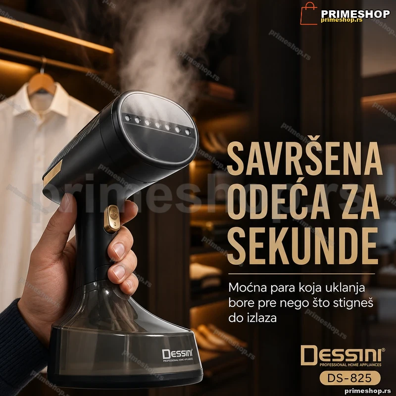 Dessini DS-825 ručni parni aparat za peglanje 2800 W Dessini DS-825 ručni parni aparat za peglanje 2800 W