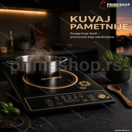 Keramički indukcioni rešo BOYNEE-A03B, 2200 W