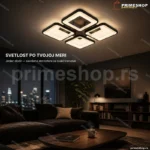 Brilagi BG0932 LED plafonjera crna 85W 42cm sa daljinskim