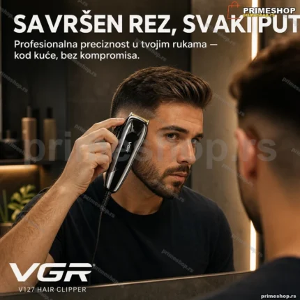 VGR V127 mašinica za šišanje kose na kabl, 0,9–1,5 mm