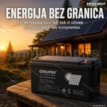 GD Super gel akumulator 12V 150Ah za solarne sisteme