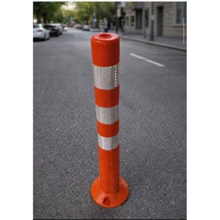 Fleksibilni stubić za parking 75 cm sa reflektujućim trakama