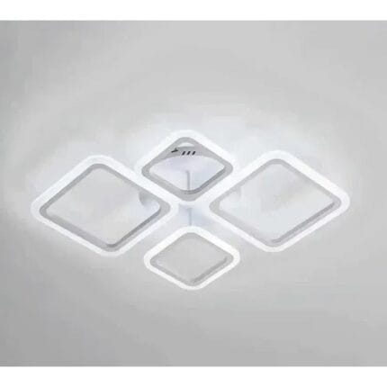LED plafonjera 54W bela sa četiri kvadrata 70×53 cm