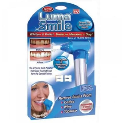Luma Smile uređaj za poliranje zuba sa LED svetlom i 5 nastavaka