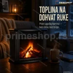 LED kamin grejalica 1000 W sa efektom plamena — mini