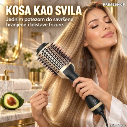Avokado Četka za Kosu – Hidratantna Nega i Glatka Frizura