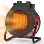 Električna keramička grejalica 2500 W sa ventilatorom i ručkom