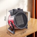 keramička grejalica 2500 W - detalji