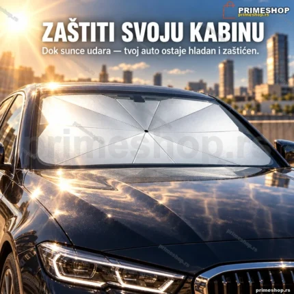 Kišobran za šofersajbnu automobila