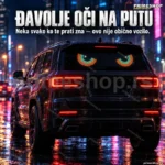 LED Devil Eyes svetla za vetrobransko staklo automobila