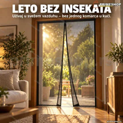 Magnetna mreža protiv komaraca – komarnik