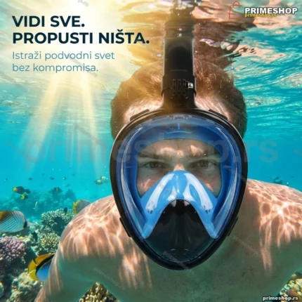 Maska za ronjenje sa drzacem za Gopro kameru