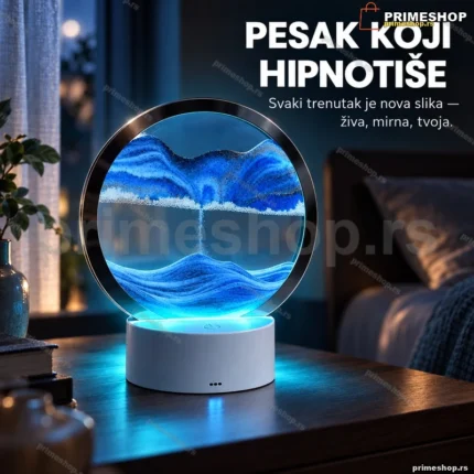 Peščana LED lampa