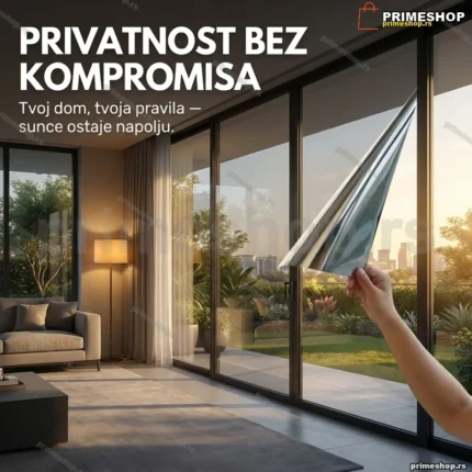 Reflektujuća ogledalo folija za stakla