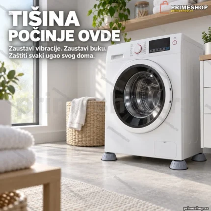 Set podloga protiv buke i klizanja za ves masinu