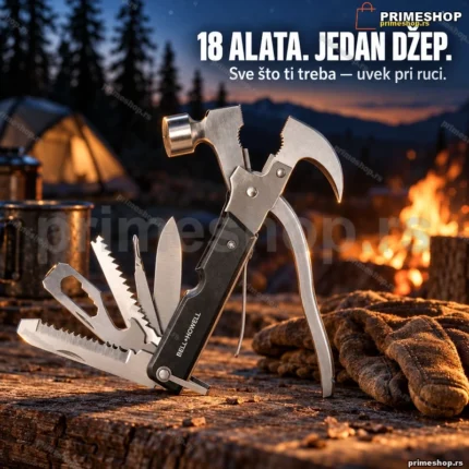 TacTool Džepni alat 18 u 1