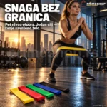 Trake za vežbanje, fitnes, jogu i pilates