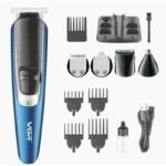 VGR V-172 trimer set 5u1 — mašinica za kosu, bradu, nos i uši